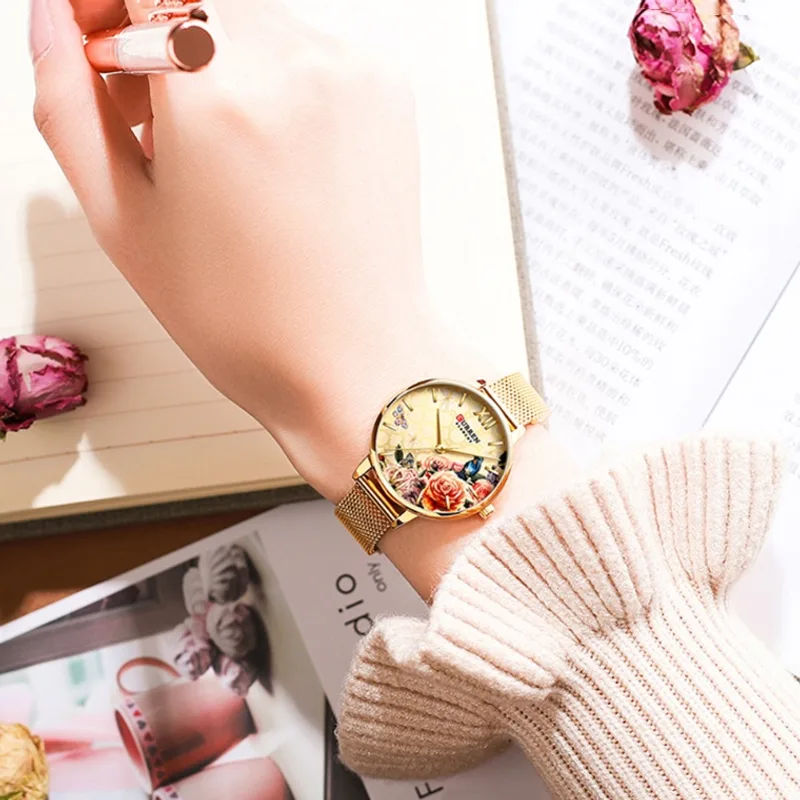 Fashion Simple Watch Women's Waterproof Belt Watch