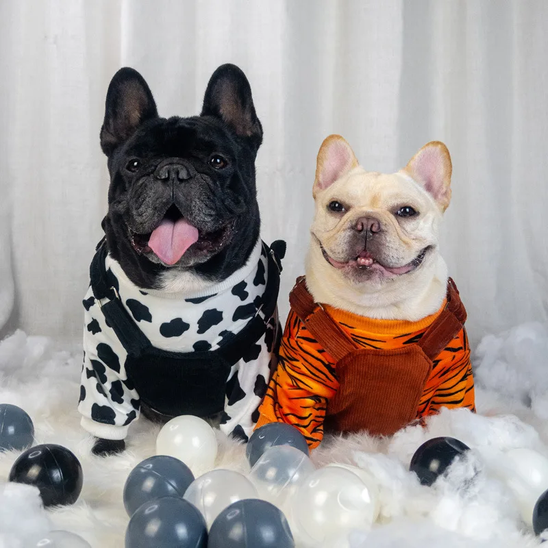 Two Piece Dog Clothes Warm Autumn And Winter Clothes