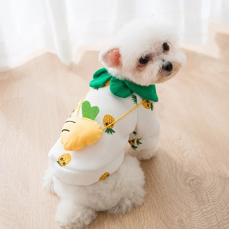 Fashion Cute Cartoon Pet Autumn And Winter Clothes