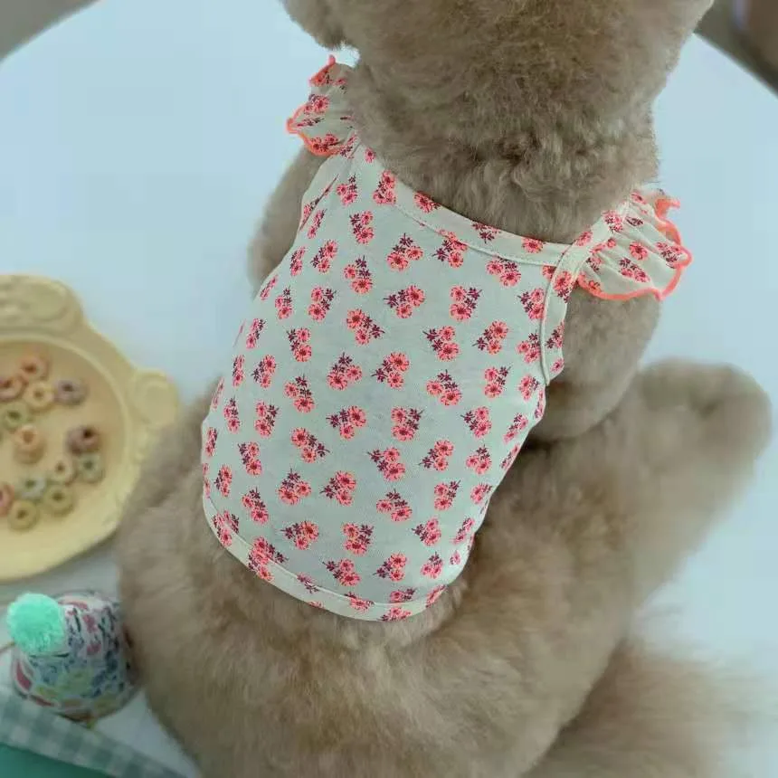 Small Medium And Large Dog Fungus Roll Clothes Supplies Skirt