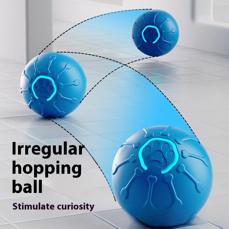Smart Jumping Ball Electric Charging Dogs And Cats Toy