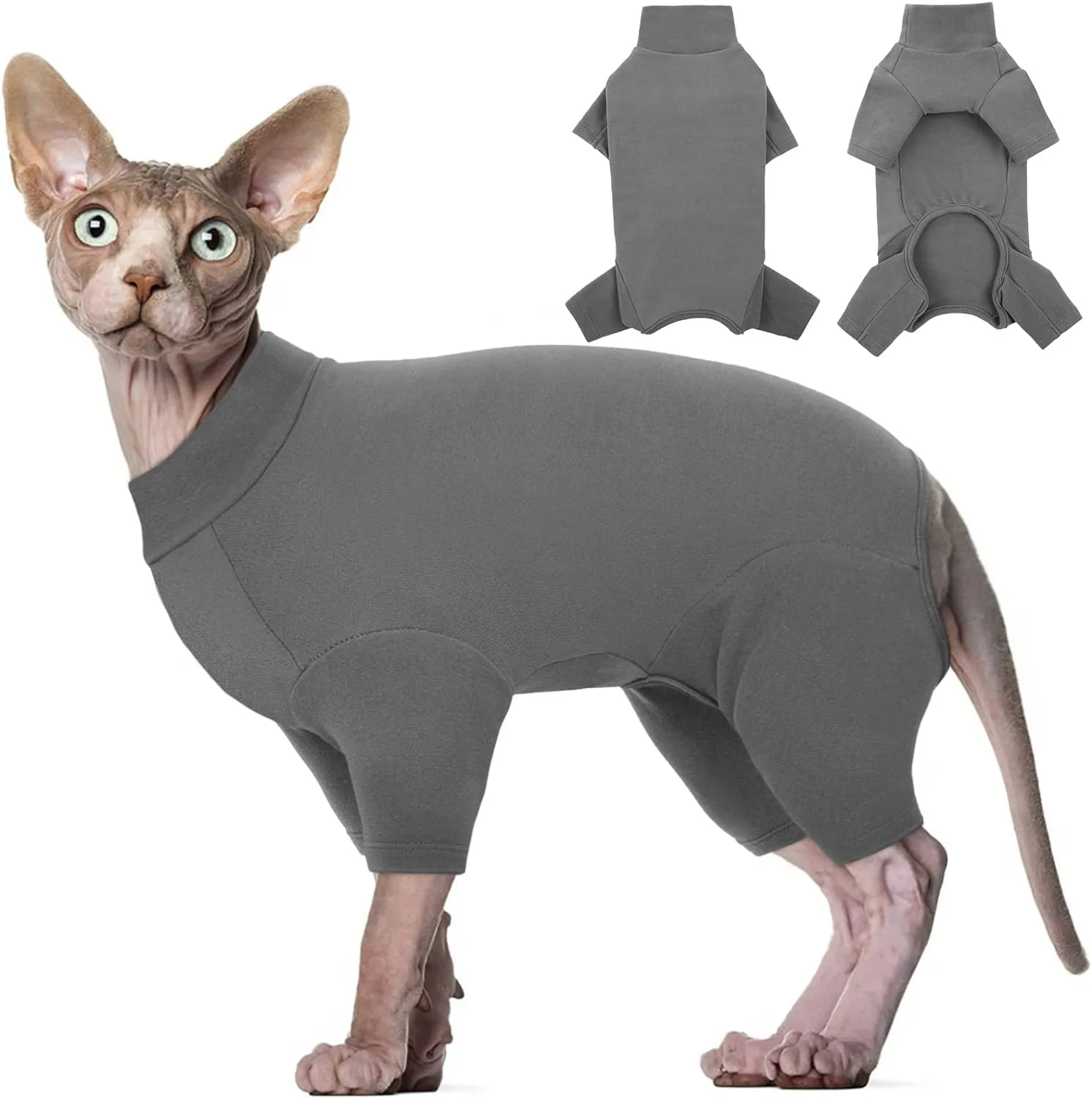 Sphynx Cat Soft Skin Friendly Shirt Four Legged Clothes For Hairless Cats