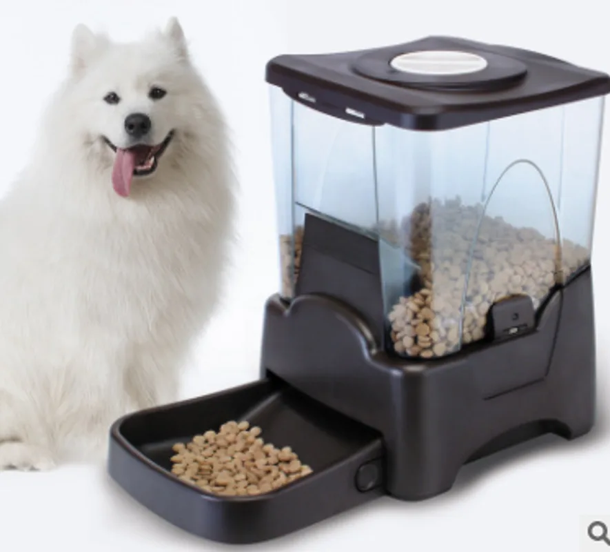 European and American explosion models Large-capacity intelligent pet automatic feeder Smart pet supplies automatic feeder