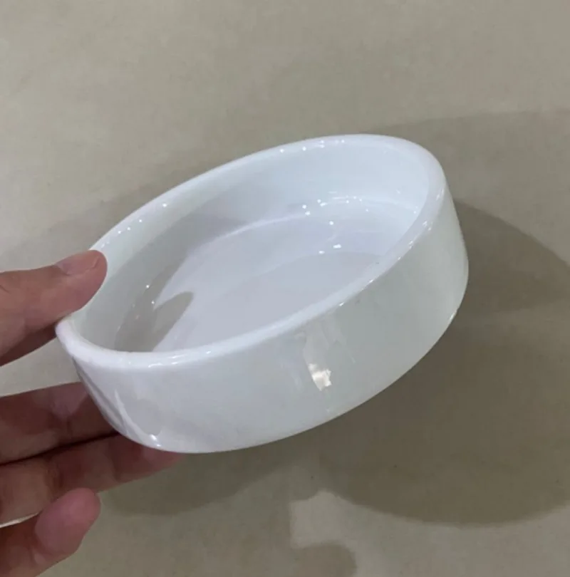 Ceramic Cat Bowl Double Bowl Cat Bowl Ceramic Pet Drinking Bowl Rice Bowl