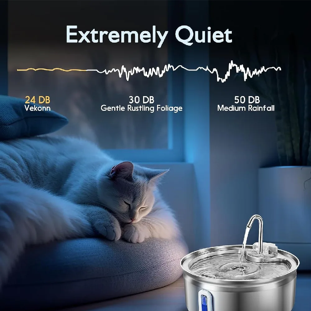 Smart Pet Water Dispenser Stainless Steel Faucet