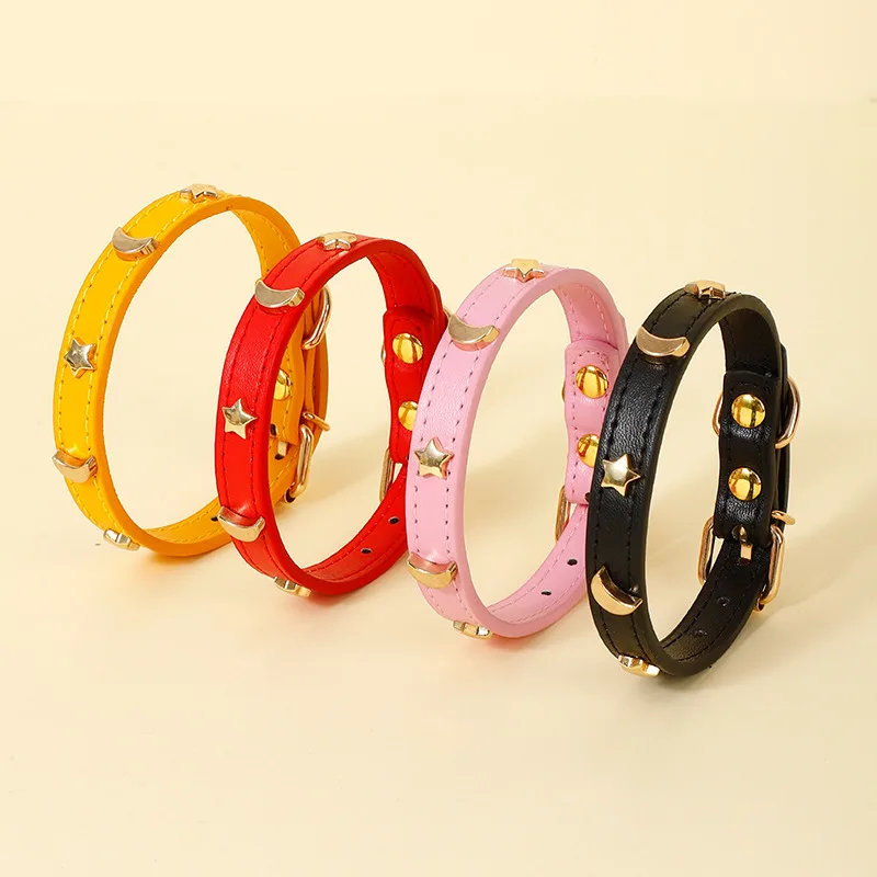 Pet Collar Star Moon Simple Anti-bite