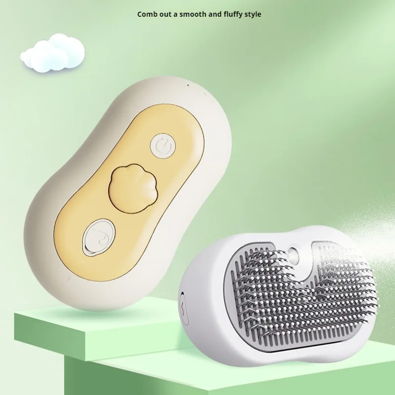 Pet Spray Cat Cleaning Massage Comb Hair Device