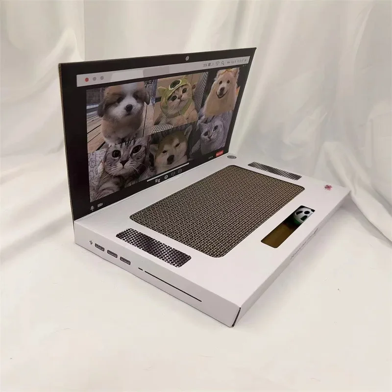 Color Laptop Cat Scratch Board Wear-resistant No Dandruff