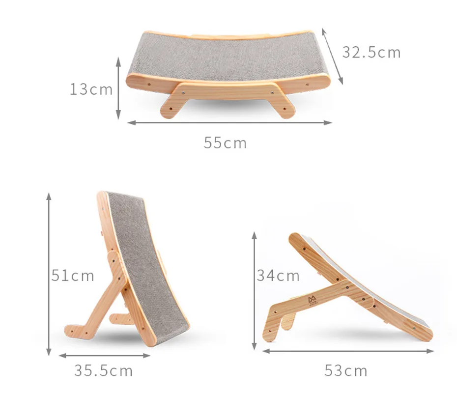 Deformation Cat Bed Vertical Corrugated Paper Grinding Claw Toy Replaceable Core Pet Products
