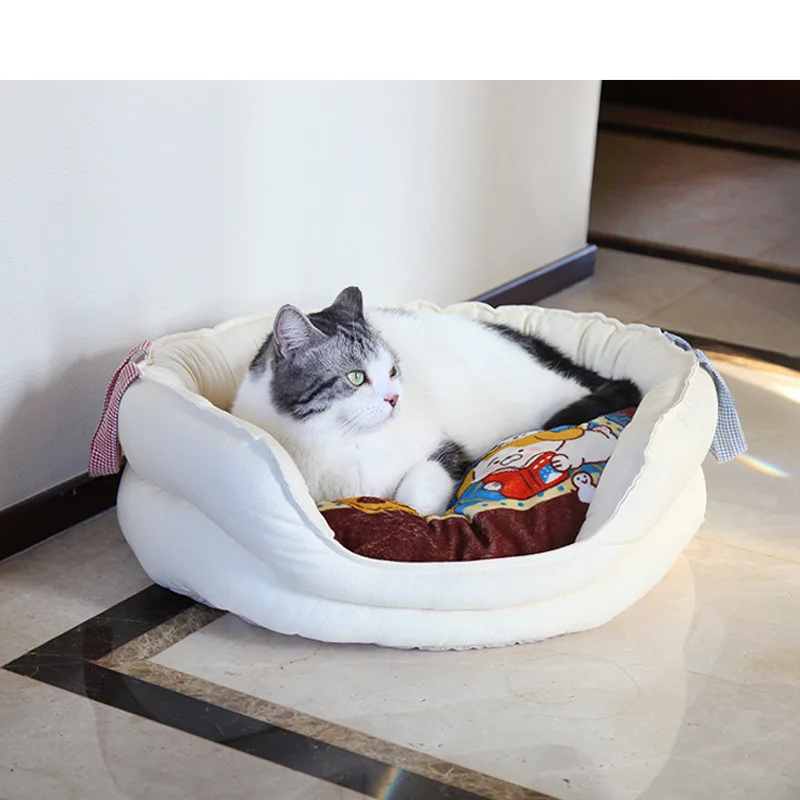 Winter Series Autumn And Winter Cat Deep Sleep Nest