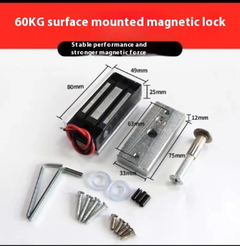 Single Door Magnetic Lock Electronic Intelligent Lock
