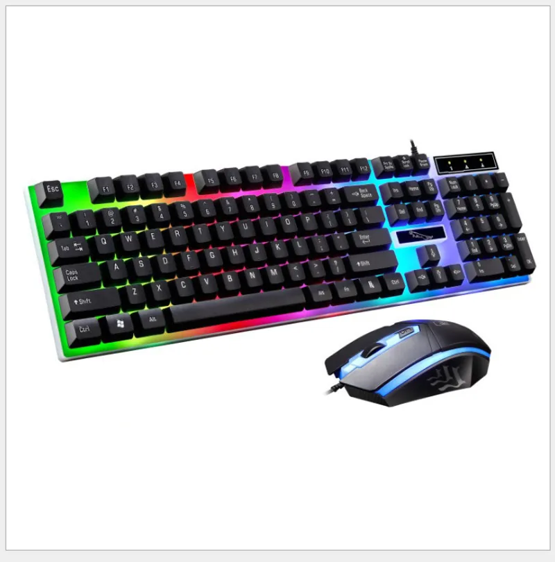 G21 Wired U Mouse And Keyboard Set Suspended Lighting Mechanical Feel Game Mouse And Keyboard Set