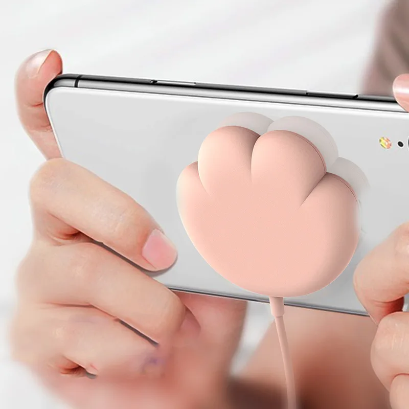 Cute And Creative Cat Claw Sucker Wireless Charger