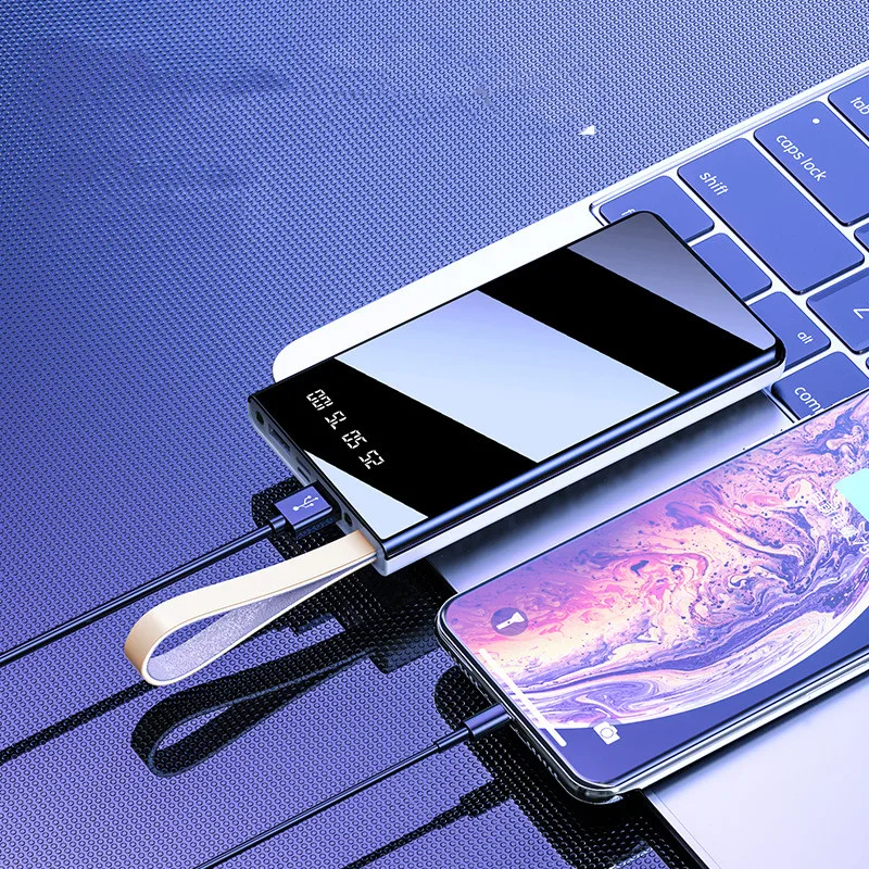 Full screen mobile power supply
