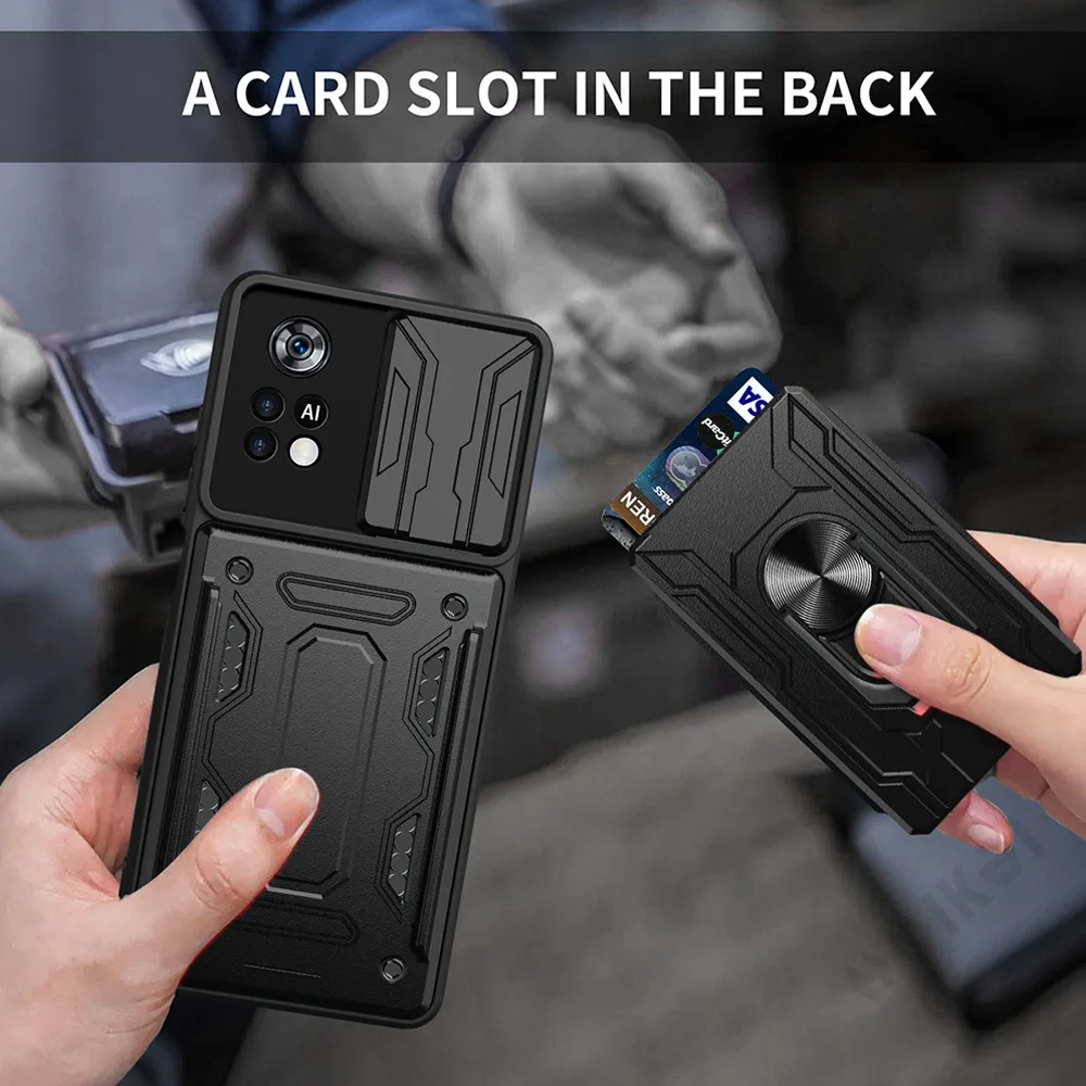 Suitable For Redmi Lijia Multi-function Card Phone Case
