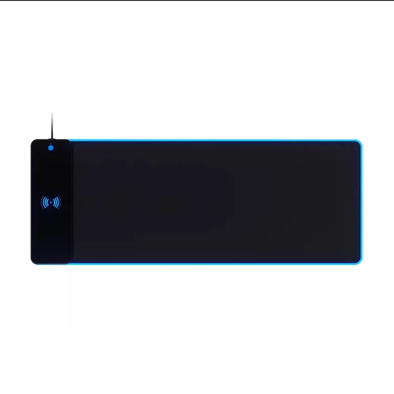 Wireless Charging Mouse Pad 10W Fast Charging Colorful Luminous Mouse Pad Super Large Gaming Mouse Pad