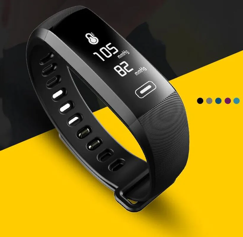 Compatible With R5 PRO Smart Wrist Band Heart Rate Blood Pressure Oxygen Oximeter Sport Bracelet Smart Watch For