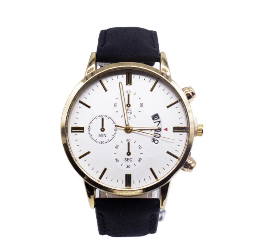 Men's Watch Set Quartz Fashion Cross-border Men's Watch Foreign Trade Calendar New Business Wrist Watch Men