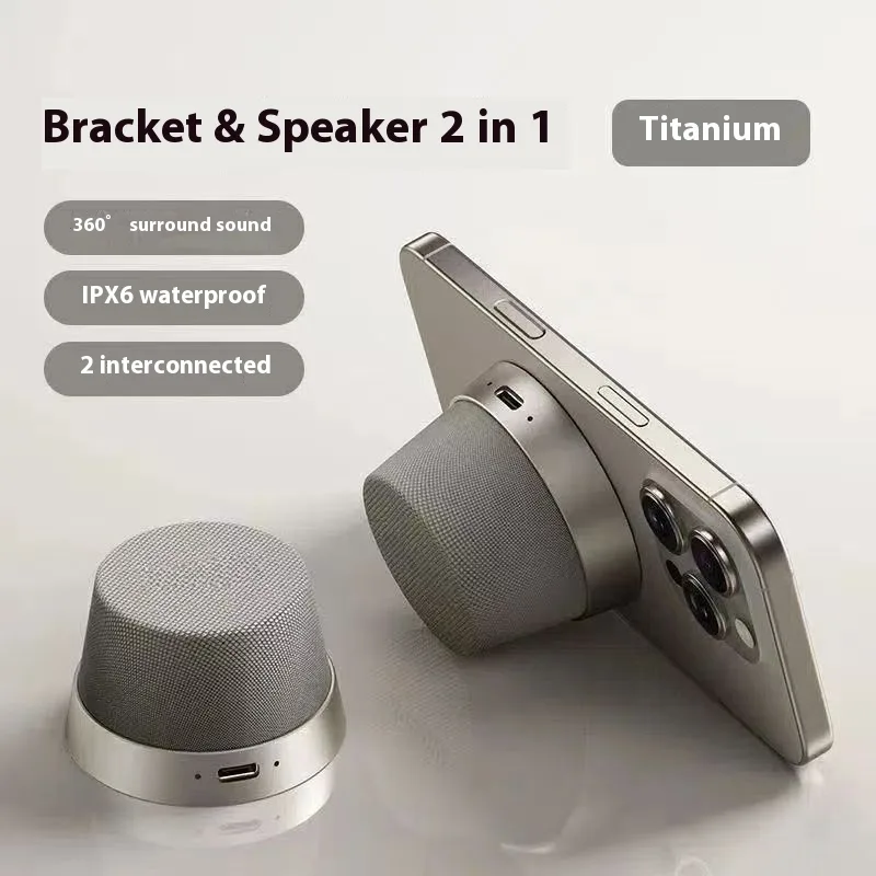 Portable Waterproof Mini Magnetic Bluetooth Speaker