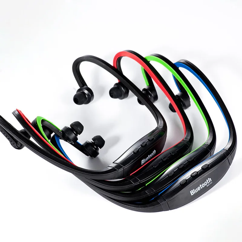 S9 Bluetooth Headset Rear-Mounted Sports Bluetooth Headset Stereo Bluetooth Headset Wireless Card Headset