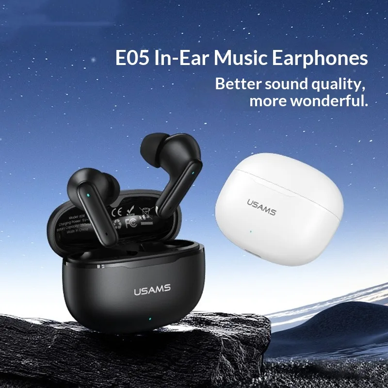 Short-stemmed Semi-in-ear Wireless Bluetooth Earbuds