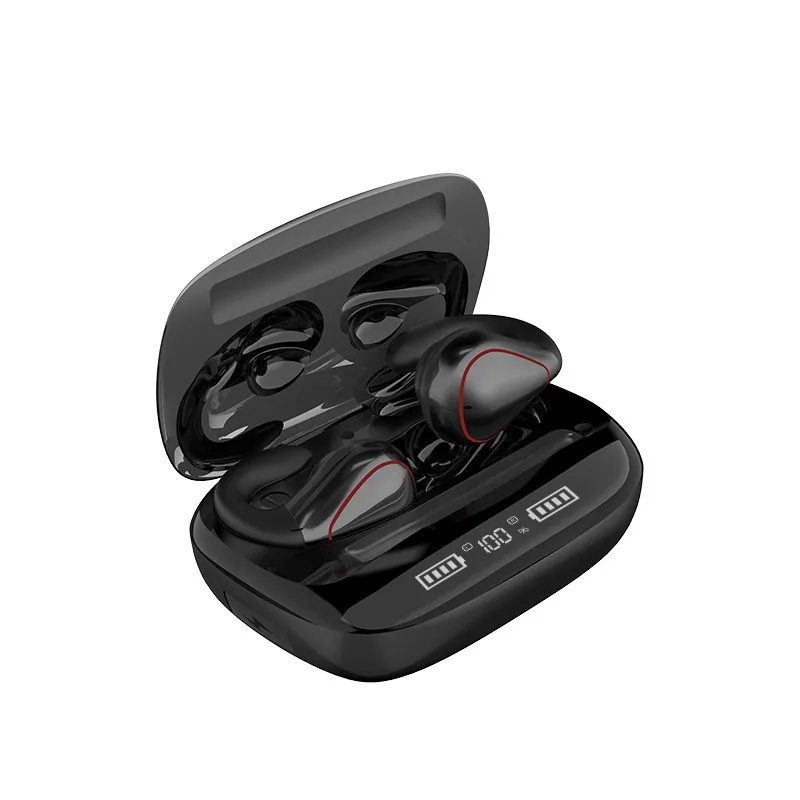 Digital Display Mini Wireless Sports Earphones