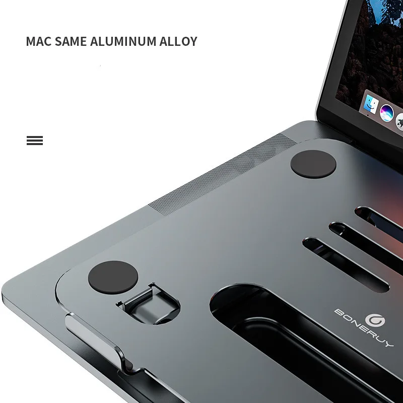 The New Aluminum Alloy Double-layer Computer Stand