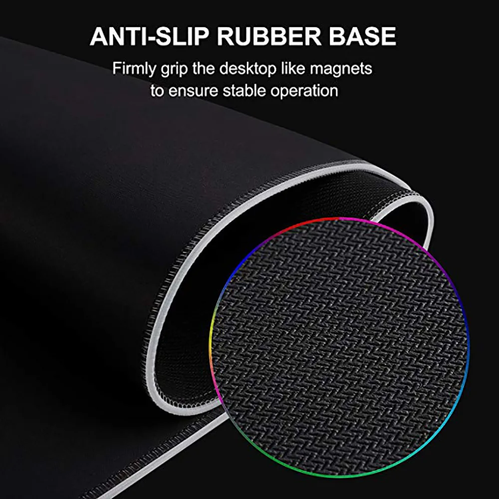 Led super large shiny mouse pad