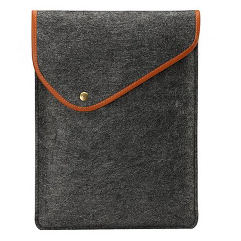 Flat felt bag computer bag
