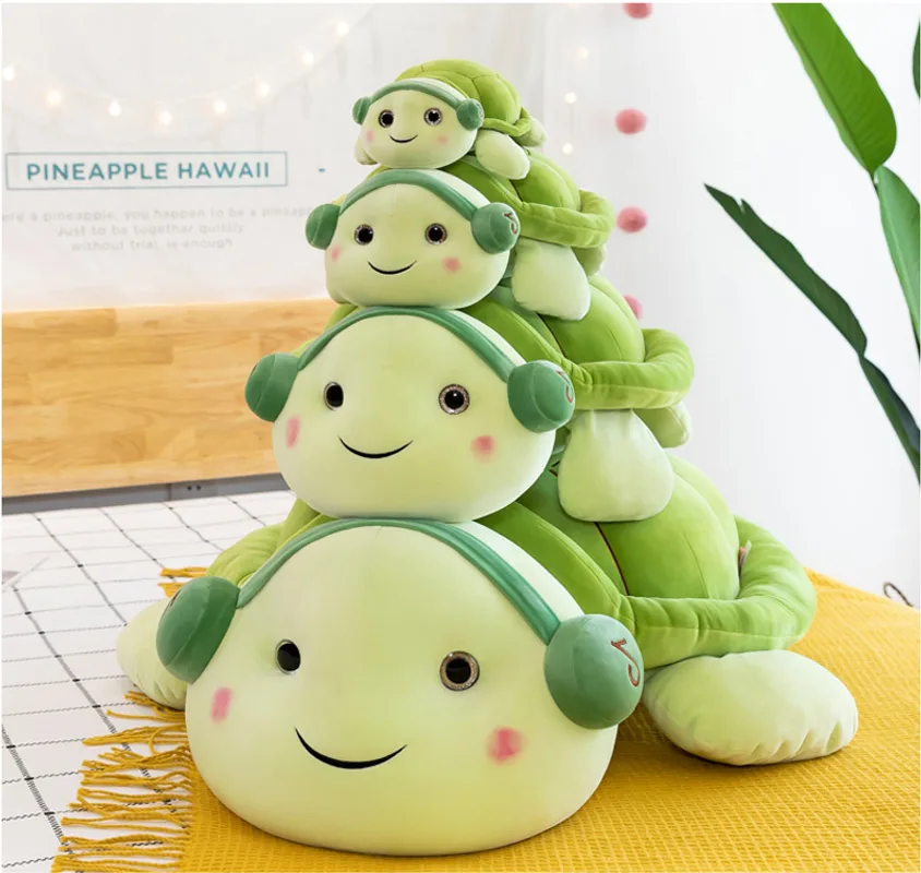 New Color Couple Small Tortoise Ear Plush Toy Doll
