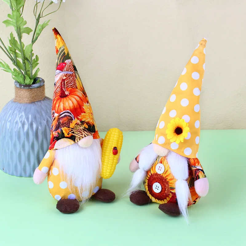 Cartoon Carrying Corn Doll Decorations
