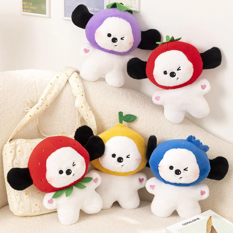 Cute Cartoon Fruit Puppy Doll