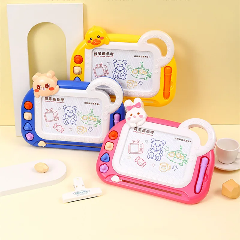 Writing Board Children's Drawing Board Magnetic Toy Cartoon
