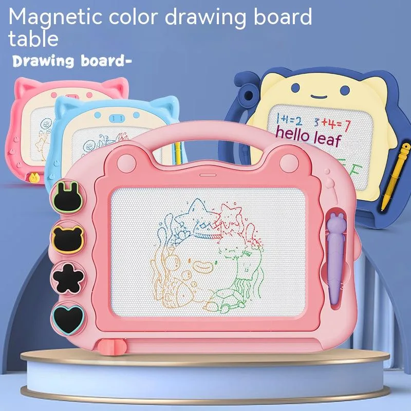 Children's Cartoon Color Magnetic Kindergarten Student Writing Erasable Graffiti Drawing Board
