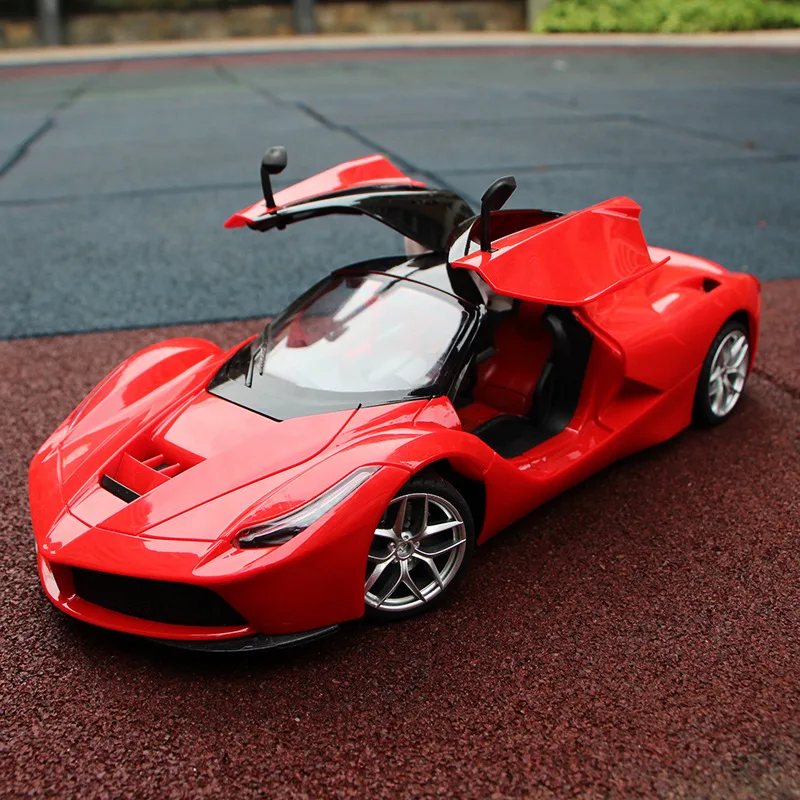 Door Openable Steering Wheel Charging Remote Control Racing Children's Toy Sports Car