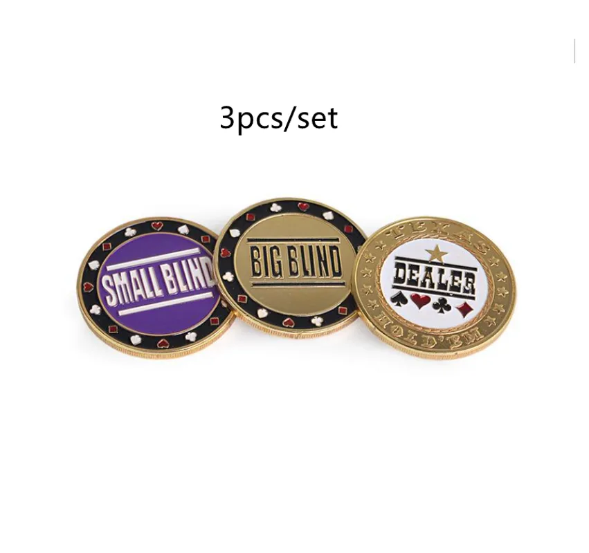 Texas Holdem Poker Set Banker Size Blind Baccarat