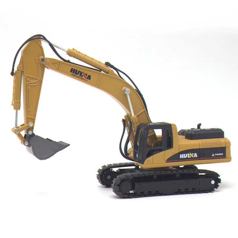 Simulation Alloy Excavator Toy Static Model Engineering Vehicle