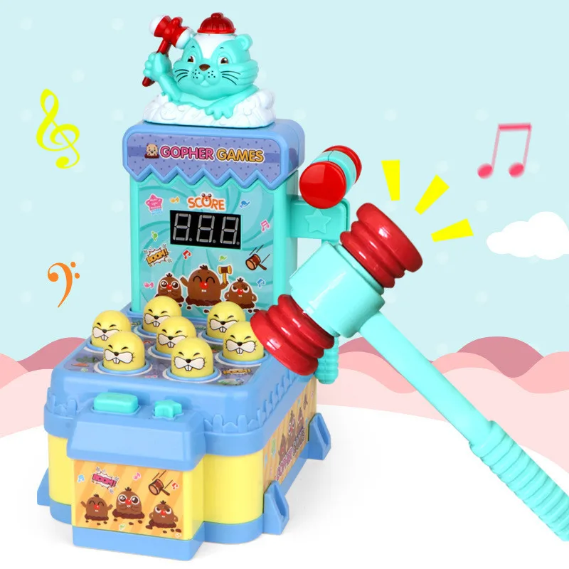 Children Whack-a-mole Early Education Board Game Props