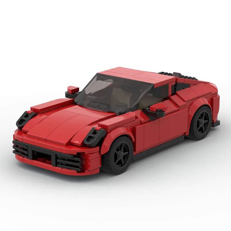 Building Blocks Boy Racing Model Toy