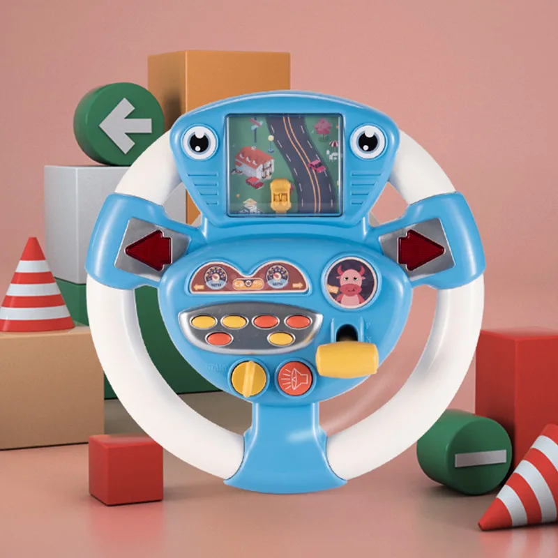 Steering Wheel Simulation Of Children's Multifunctional Game Machine