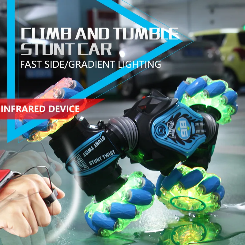 Watch Gesture Sensing Remote Control Car Crift Off-road Vehicle