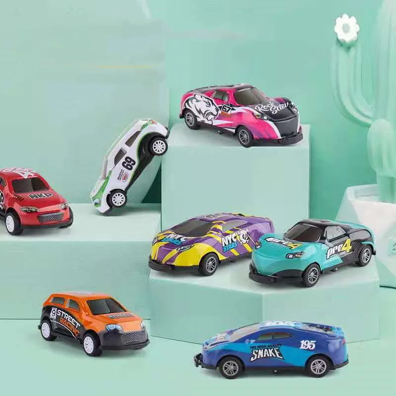The Car Bounces Back And Launches The Alloy Model Car