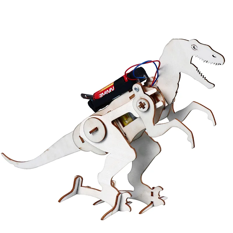 STechnology Small Production Electric Motor Tyrannosaurus Walking Robot