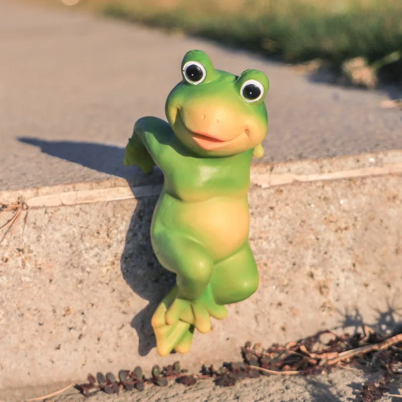 Resin Ornaments Cute Ornaments Frog Animal