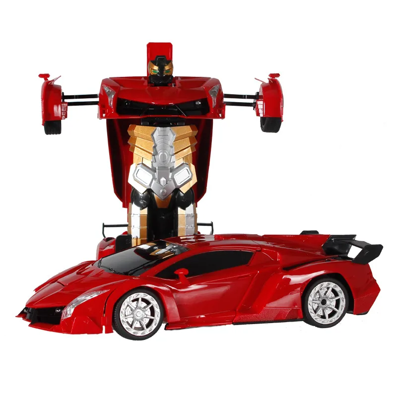 The Charging Remote Control Car Turns Into A King Kong Robot