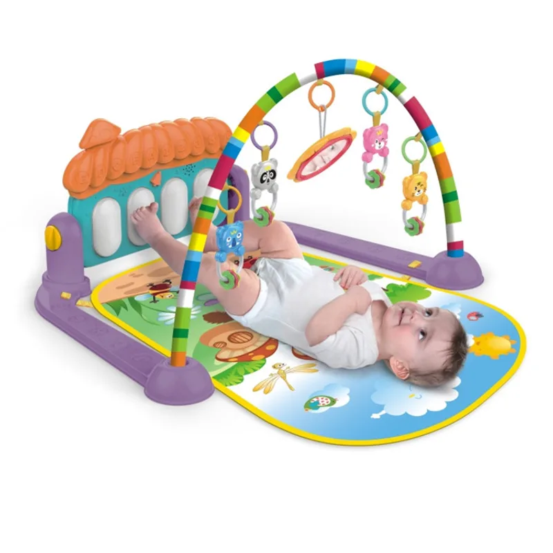 Infant round music pedal