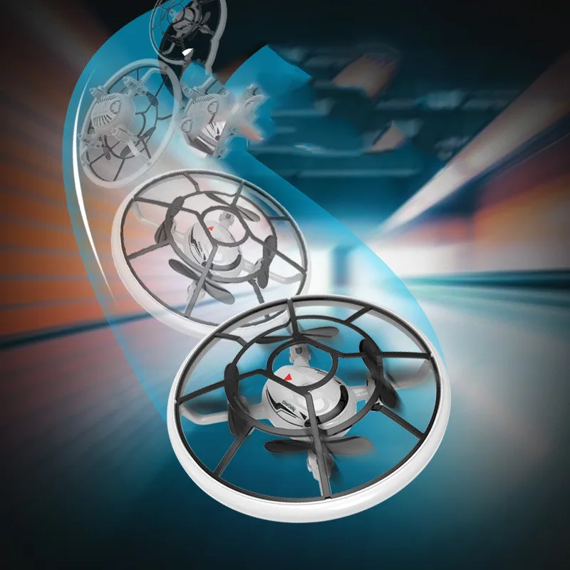 Remote control aircraft anti-collision quadcopter