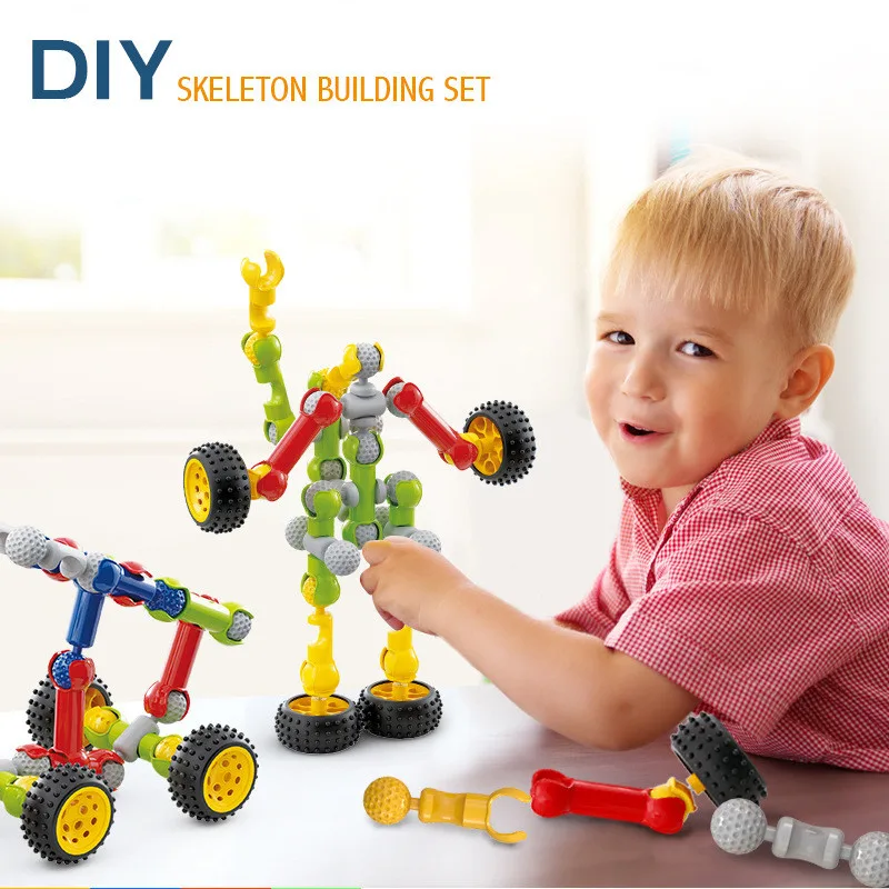 Multifunctional Building Block Stick Assembly Toy