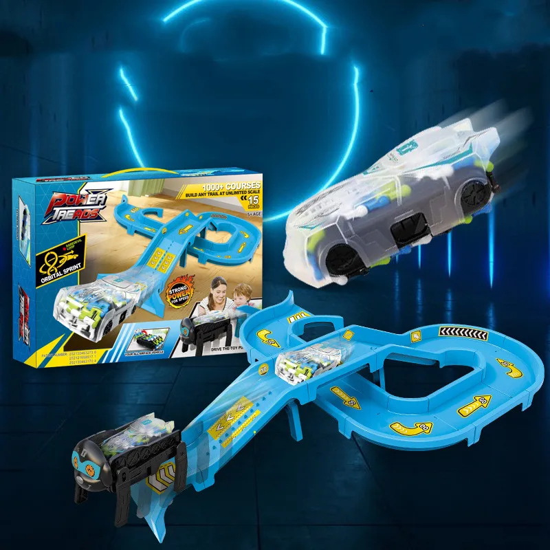 New Space Building Walking Rail Car Children's Educational Toys