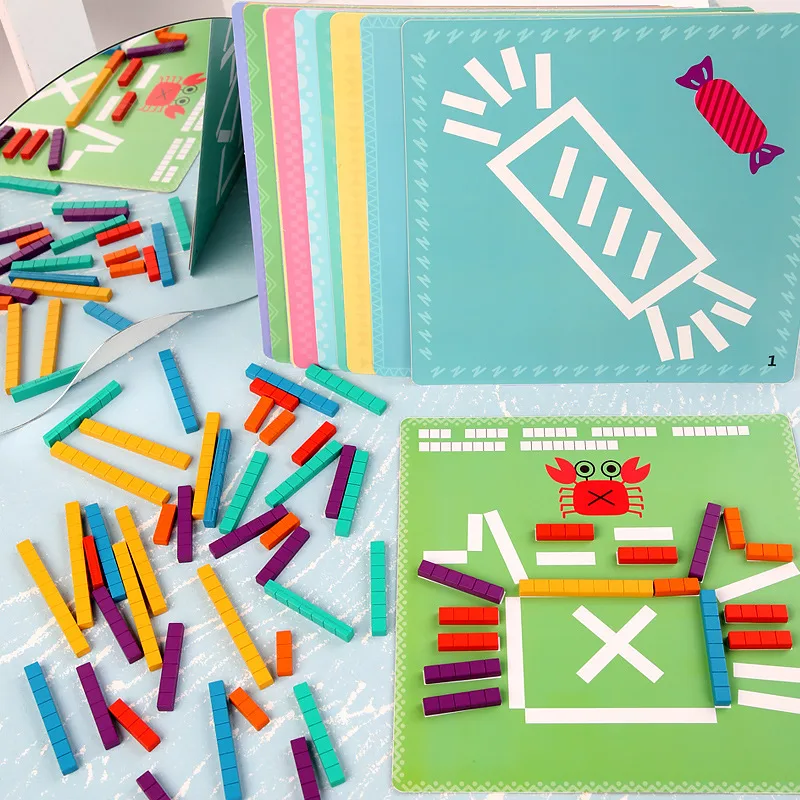 Baby Early Education Arithmetic Puzzle Boy Girl Logical Thinking